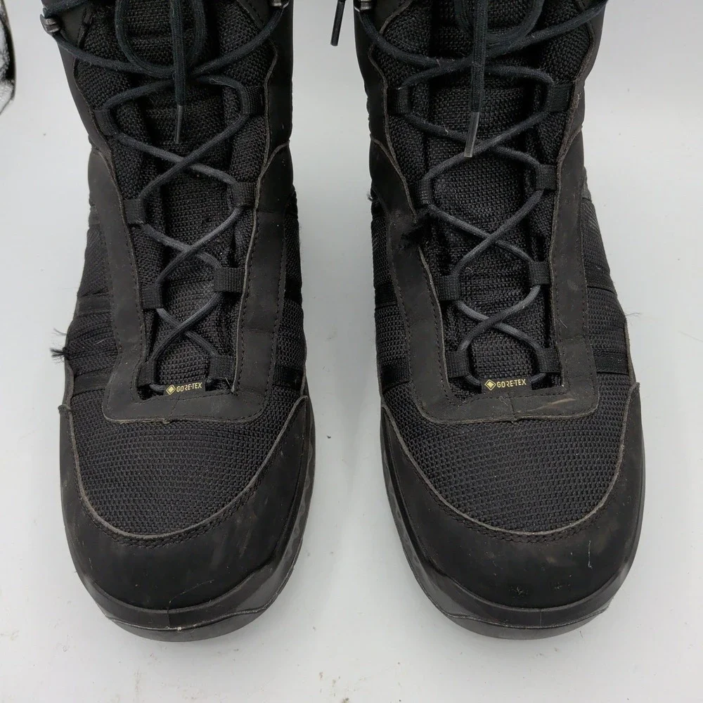 LOWA Trident III GTX Mens Black Winter Hiking Snow Boots Gore-Tex Size 13 US M